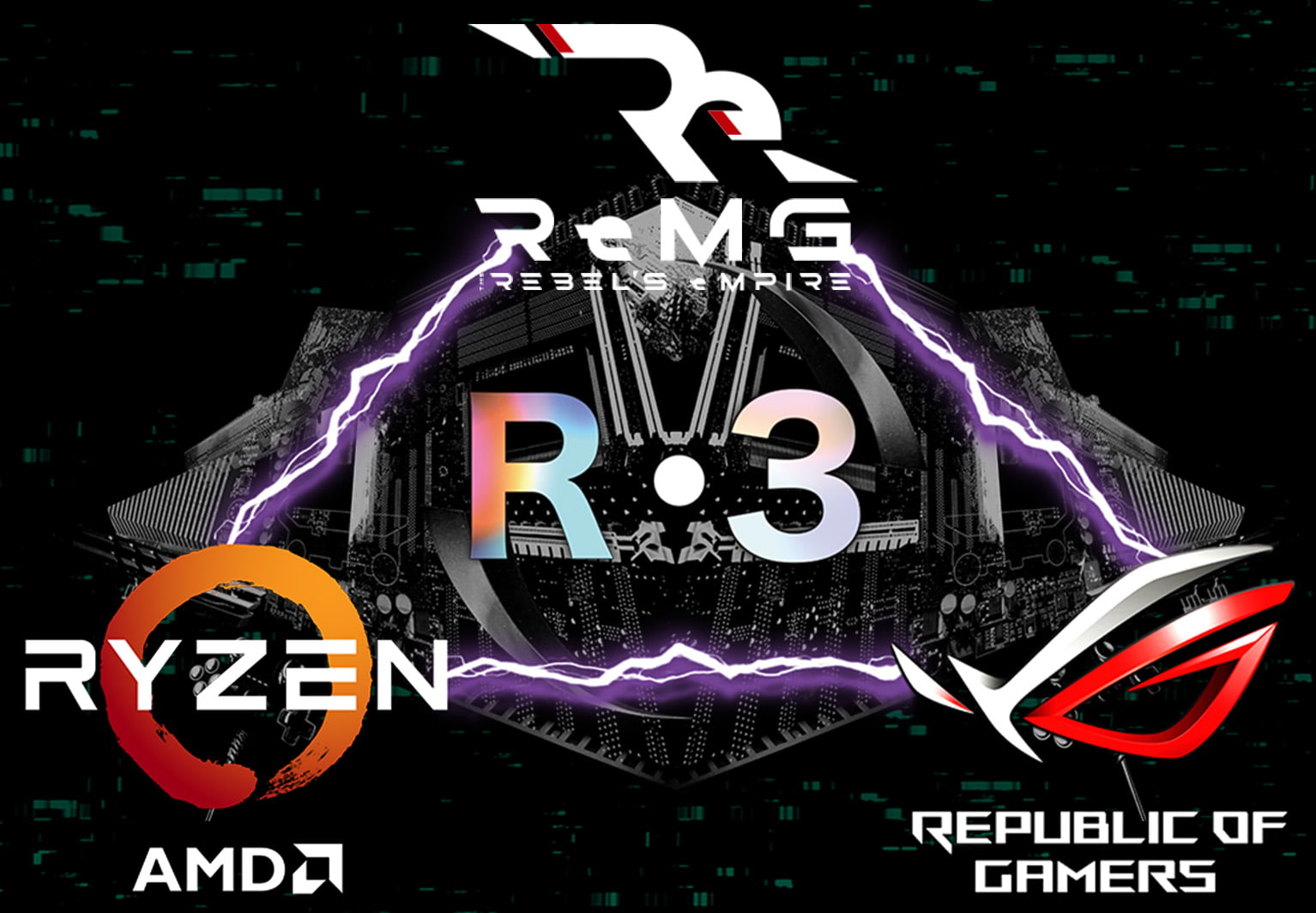 ReMG x Ryzen x ROG R･3ゲーミングPC