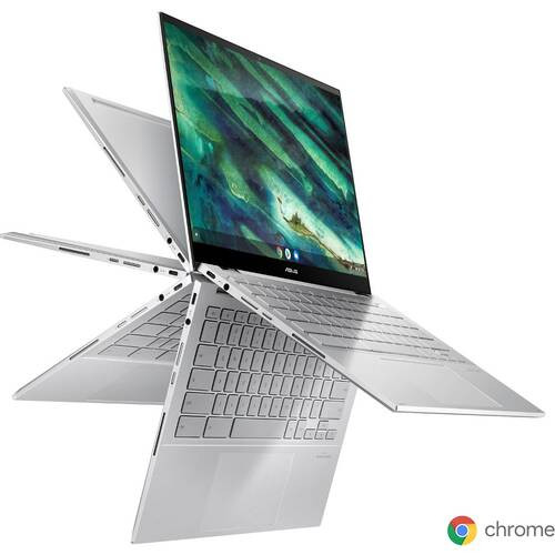 C436FA-E10162 ASUS Chromebook Flip   14型 フルHD タッチパネル i7-10510U RAM:16GB SSD:512GB ChromeOS エアロジェルホワイト