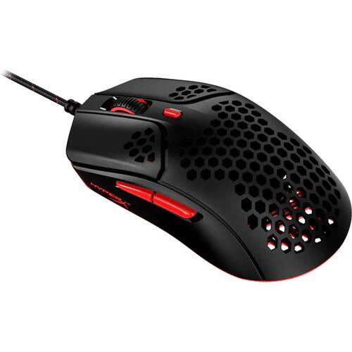 Pulsefire Haste Gaming Mouse Black&Red [4P5E3AA] 有線 16000DPI 軽量59g