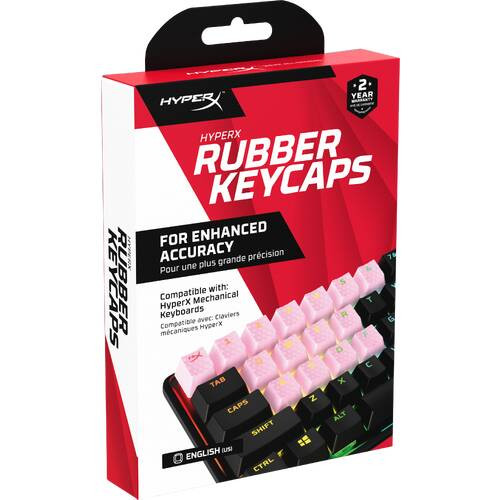 Rubber Keycaps Pink [519U0AA#ABA] 交換用キーキャップ
