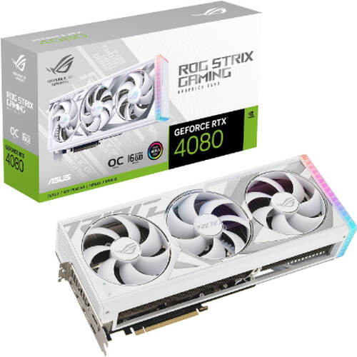 ROG Strix GeForce RTX 4080 16GB GDDR6X White OC Edition　ROG-STRIX-RTX4080-O16G-WHITE
