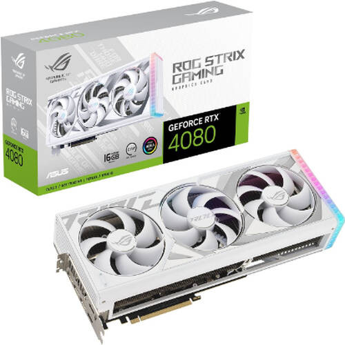 ROG Strix GeForce RTX 4080 16GB GDDR6X White Edition　ROG-STRIX-RTX4080-16G-WHITE