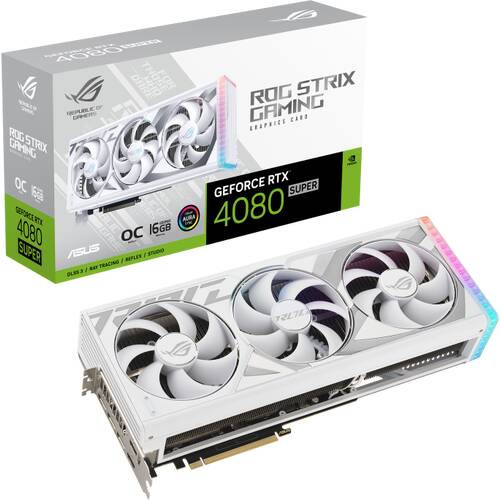 ROG Strix GeForce RTX 4080 SUPER 16GB GDDR6X White OC Edition　ROG-STRIX-RTX4080S-O16G-WHITE