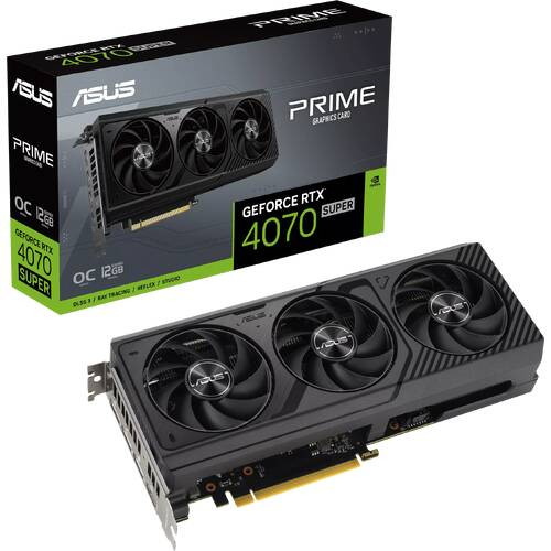 PRIME GeForce RTX 4070 SUPER 12GB GDDR6X OC Edition　PRIME-RTX4070S-O12G