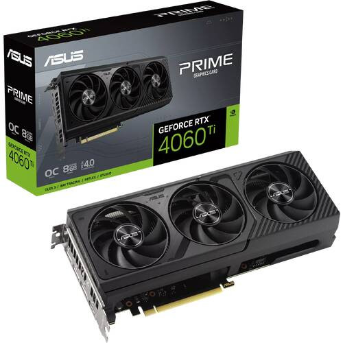 PRIME GeForce RTX 4060 Ti 8GB GDDR6 OC Edition　PRIME-RTX4060TI-O8G