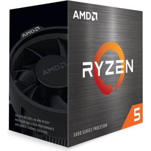 AMD Ryzen 5 5600 With Wraith Stealth cooler (6C/12T,3.5GHz,35MB,65W)　100-100000927BOX【国内正規品】