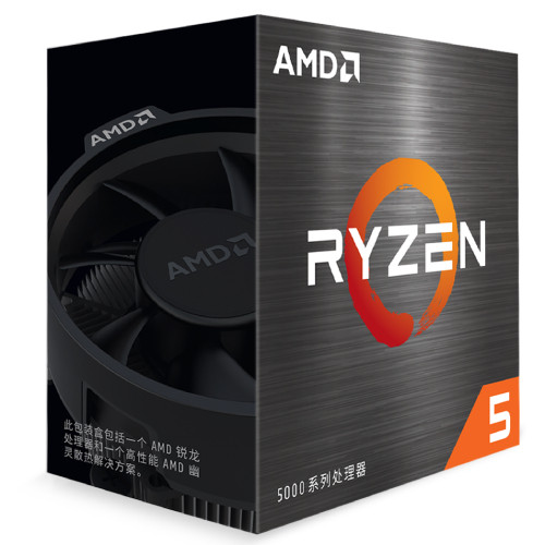 AMD Ryzen 5 5600X With Wraith Stealth Cooler (6C/12T,3.7GHz,35MB,65W）　100-100000065BOX【国内正規品】