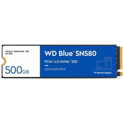 WDS500G3B0E [M.2 NVMe 内蔵SSD / 500GB / PCIe Gen4x4 / WD Blue SN580 NVMe SSDシリーズ / 国内正規代理店品]