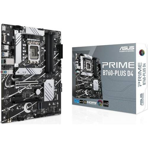 ASUS PRIME B760-PLUS D4　【PCIe 5.0対応】 ※セット販売商品