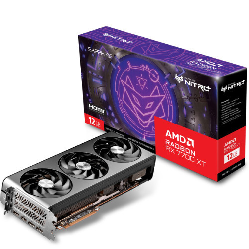 NITRO+ Radeon RX 7700 XT GAMING OC 12GB GDDR6　SAP-NITRORX7700XTOC12GB/11335-02-20G