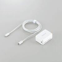 ACDC-CPS200WH  USB Type-Cケーブル付きPD対応ACアダプタ