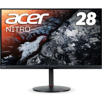 Acer エイサー Nitro XV2　XV282KKVbmiipruzx 28インチ 4K ゲーミングモニター IPSパネル HDMI2.1対応 144Hz 応答速度1ms(GTG)