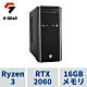 G-GEAR GA3A-C221TN/CP1 ゲーミングPC（タワー型） Ryzen3 4100(4コア / 8スレッド) 16GBメモリ(DDR4-3200) GeForce RTX2060(12GB GDDR6) 500GB SSD(M.2 NVMe) DVDマルチドライブ 750W(80+GOLD)電源 Windows10 HOME