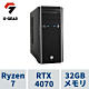 G-GEAR ( Ryzen7 5700X / 32GBメモリ / GeForce RTX4070 / 1TB SSD(M.2 NVMe Gen4) / Windows11 HOME) GA5A-D221BN/NT2  )