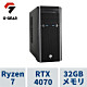 G-GEAR ( Ryzen7 5700X / 32GBメモリ / GeForce RTX4070 / 1TB SSD(M.2 NVMe) / Windows11 HOME) GA7A-D230B/NT1