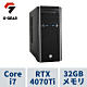 G-GEAR ( Corei7-13700F / 32GBメモリ / GeForce RTX4070Ti / 1TB + 2TB SSD(NVMe Gen4) / Windows11 HOME) GA7J-H230ZB2/NR1 ※リファービッシュ品
