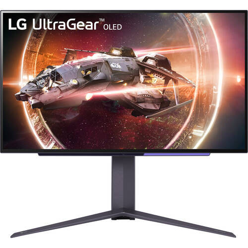 【中古品】 UltraGear OLED 27GS95QE-B 26.5インチ WQHD(2560x1440) ゲーミングモニター 有機EL 240Hz 0.03ms(GTG)