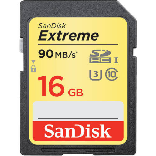 SDSDXNE-016G-GNCIN ［16GB  SDHC UHS-I(U3)  最大読み込み速度90MB/s、最大書き込み速度40MB/s  Class10］