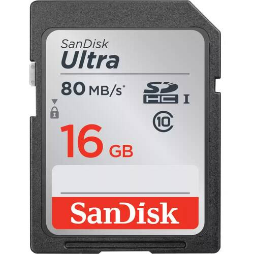 SDSDUNC-016G-GN6IN ［16GB / SDHC UHS-I / 最大読み込み速度80MB/s / Class10］