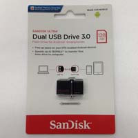 SDDD2-128G-GAM46 USBメモリ 128GB USB3.0 microUSB対応