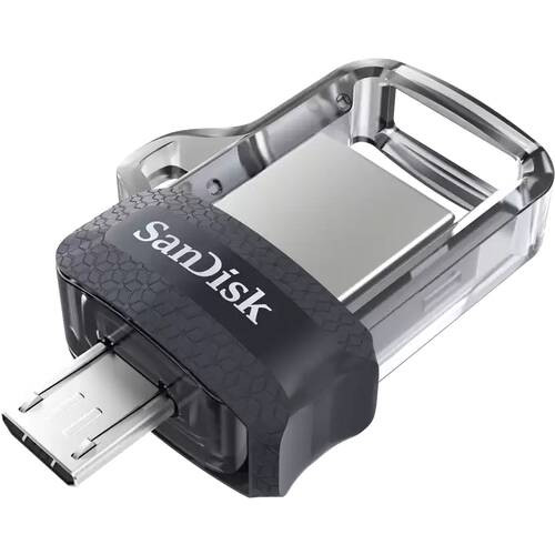 SDDD3-128G-G46 USBメモリ128GB USB3.0 microUSB対応