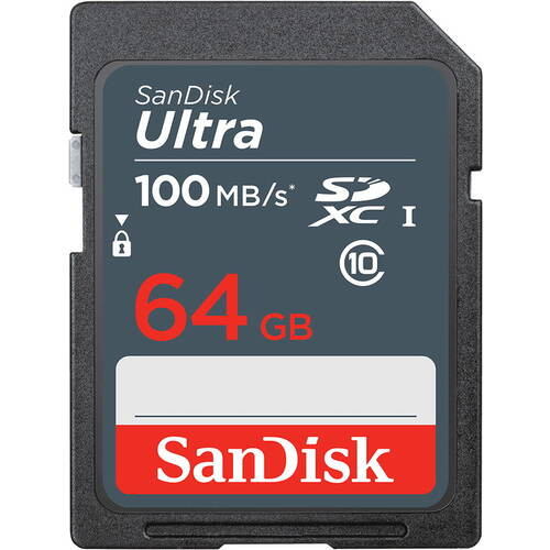 SDSDUNR-064G-GN3IN ［64GB  SDXC UHS-I  最大読み込み速度100MB/s  Class10  変換アダプタ無し］