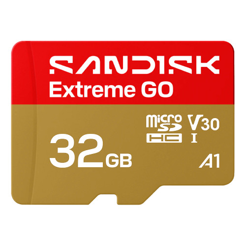 Extreme GO microSD UHS-I Card - 32GB　SDSQXGN-032G-GN6MN