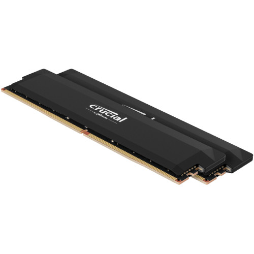 Crucial Pro Overclocking 32GB Kit (16GBx2) DDR5-6000 UDIMM Black