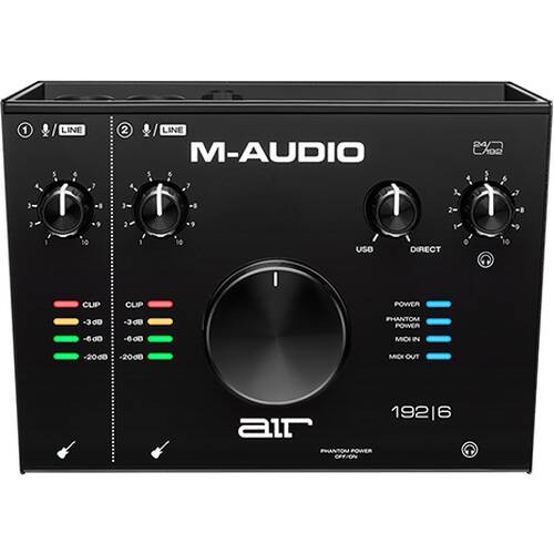 M-AUDIO エムオーディオ AIR 192 | 6 MA-REC-015 2in/2out USB