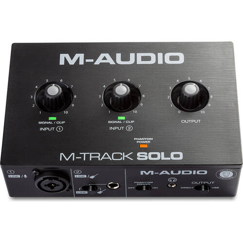 M-Track Solo MA-REC-021 2チャンネルUSBオーディオインターフェース