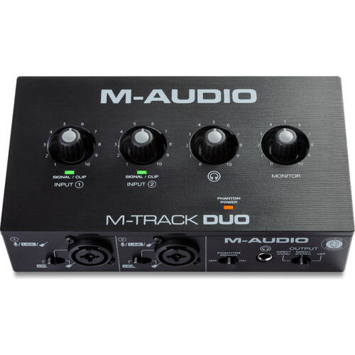 M-AUDIO エムオーディオ M-Track Duo MA-REC-020 2チャンネルUSB 