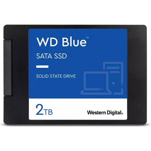 WDS200T2B0A ［2.5インチ内蔵SSD / 2TB / WD Blue SATA SSD 2.5インチシリーズ / 国内正規代理店品］