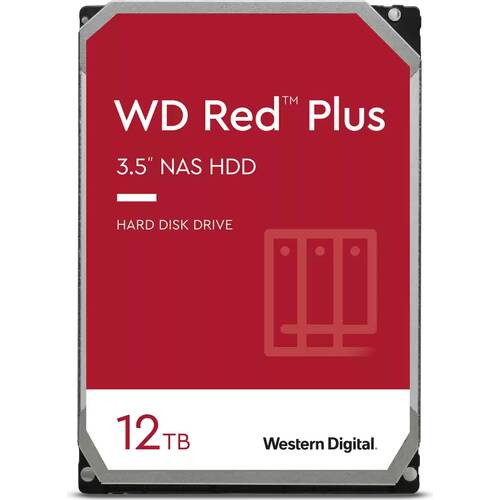 WD120EFAX   [3.5インチ内蔵HDD 12TB 5400rpm WD Red Plusシリーズ　国内正規代理店品]