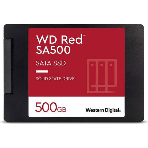 WDS500G1R0A ［2.5インチ内蔵SSD / 500GB / WD Red SA500 NAS SATA SSD 2.5インチシリーズ / 国内正規代理店品］