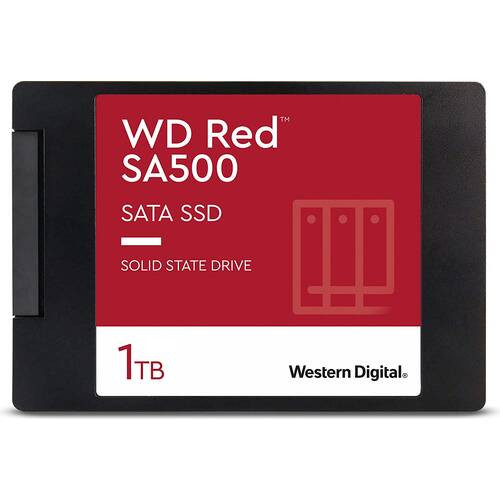WDS100T1R0A ［2.5インチ内蔵SSD / 1TB / WD Red SA500 NAS SATA SSD 2.5インチシリーズ / 国内正規代理店品］