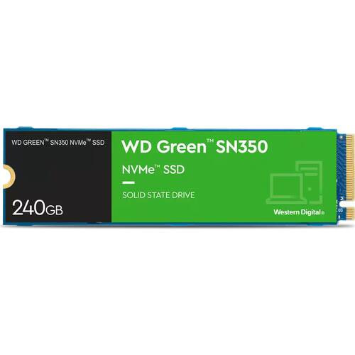 WDS240G2G0C ［M.2 NVMe 内蔵SSD / 240GB / PCIe Gen3x4 / WD Green SN350 NVMe SSDシリーズ / 国内正規代理店品］