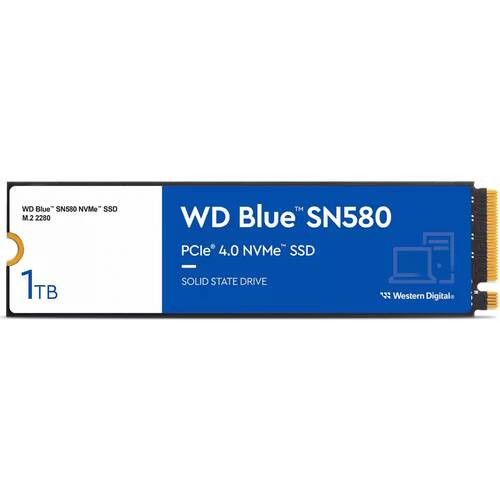 WDS100T3B0E [M.2 NVMe 内蔵SSD / 1TB / PCIe Gen4x4 / WD Blue SN580 NVMe SSDシリーズ / 国内正規代理店品］