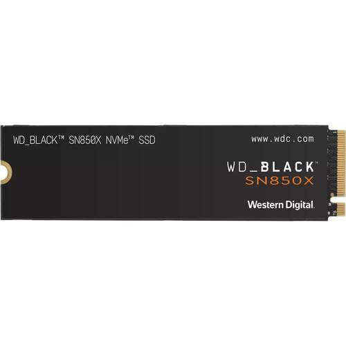 WDS400T2X0E [M.2 NVMe 内蔵SSD / 4TB / PCIe Gen4x4 / ヒートシンク非搭載 / WD_BLACK SN850X NVMe SSDシリーズ / PS5動作確認済 / 国内正規代理店品]