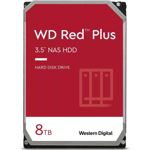 WD80EFZZ [3.5インチ内蔵HDD / 8TB / 5640rpm / 128MBキャッシュ / WD Red Plusシリーズ / 国内正規代理店品]
