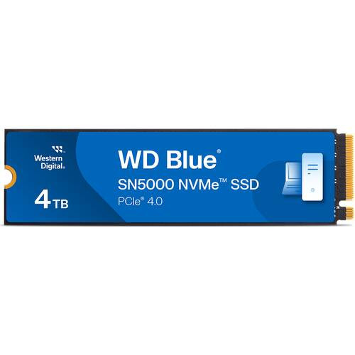 WDS400T4B0E [M.2 NVMe 内蔵SSD / 4TB / PCIe Gen4x4 / WD Blue SN5000 NVMe SSDシリーズ / 国内正規代理店品]