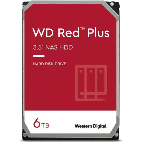 WD60EFPX [3.5インチ内蔵HDD / 6TB / 5400rpm / WD Red Plusシリーズ / 国内正規代理店品] ※WD 新生活応援セール品（～2/25まで）