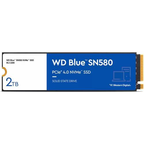 WDS200T3B0E [M.2 NVMe 内蔵SSD / 2TB / PCIe Gen4x4 / WD Blue SN580 NVMe SSDシリーズ / 国内正規代理店品] ※WD 新生活応援セール品（～2/25まで）