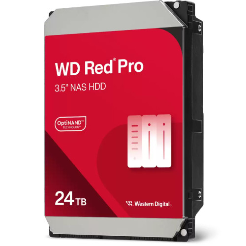 WD240KFGX　WD Red Pro NASハードディスクドライブ - 24 TB