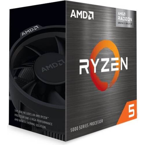 AMD Ryzen 5 5600G With Wraith Stealth cooler (6C/12T,3.6GHz,19MB,65W）100-100000252BOX
