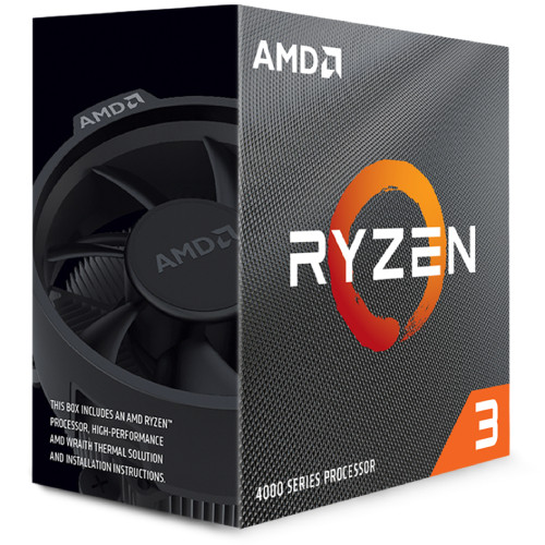 AMD Ryzen 3 4100 With Wraith Stealth cooler BOX (4C/8T,3.8GHz,6MB,65W)　100-100000510BOX【国内正規品】
