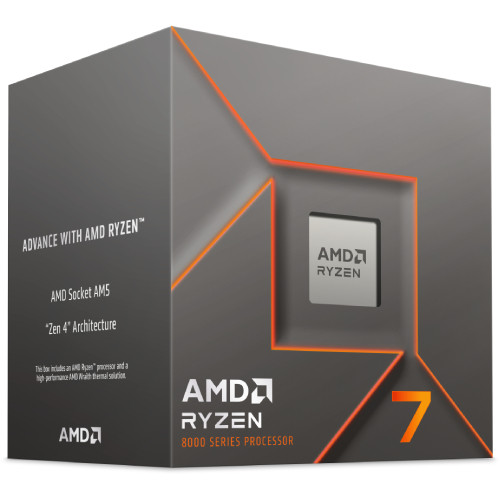 AMD Ryzen 7 8700F With Wraith Stealth Cooler　100-100001590BOX