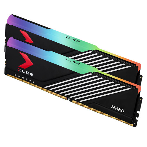 XLR8 Gaming MAKO EPIC-X RGB DDR5 6000MHz 16GB 2枚組 黒