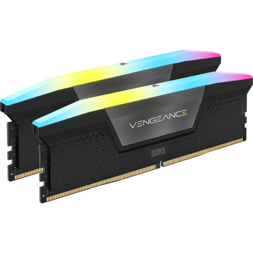 VENGEANCE RGB 32GB (2x16GB) DDR5 DRAM 5600MHz C40 Black