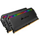 CMT16GX4M2C3200C16 ［デスクトップ用 / DDR4 SDRAM（288pin） / 16GB(8GB × 2枚組)セット / DDR4-3200 CL16-18-18-36 / DOMINATOR PLATINUM RGBシリーズ　OCメモリー］