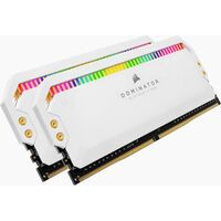 CMT32GX4M2C3200C16W ［デスクトップ用 / DDR4 SDRAM（288pin） / 32GB(16GB × 2枚組)セット / DDR4-3200 CL16-18-18-36 / DOMINATOR PLATINUM RGBシリーズ　OCメモリー］